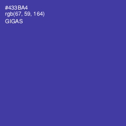 #433BA4 - Gigas Color Image