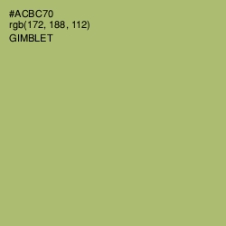 #ACBC70 - Gimblet Color Image