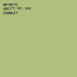#B1BF7C - Gimblet Color Image