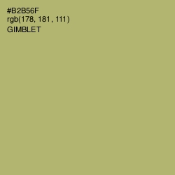 #B2B56F - Gimblet Color Image