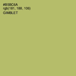 #B5BC6A - Gimblet Color Image