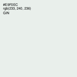 #E9F0EC - Gin Color Image