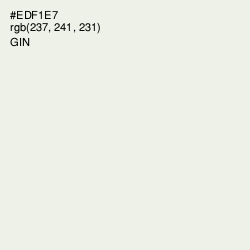 #EDF1E7 - Gin Color Image