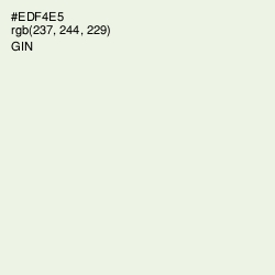 #EDF4E5 - Gin Color Image