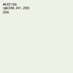 #EEF1E6 - Gin Color Image