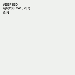 #EEF1ED - Gin Color Image