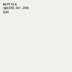 #EFF1EA - Gin Color Image