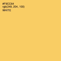 #F9CC64 - Goldenrod Color Image