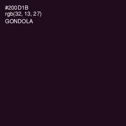 #200D1B - Gondola Color Image