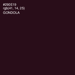 #290E19 - Gondola Color Image