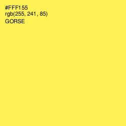 #FFF155 - Gorse Color Image