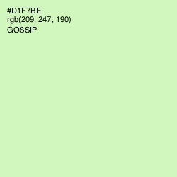 #D1F7BE - Gossip Color Image