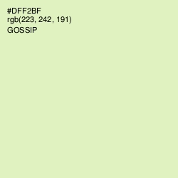 #DFF2BF - Gossip Color Image