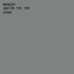 #808281 - Gray Color Image