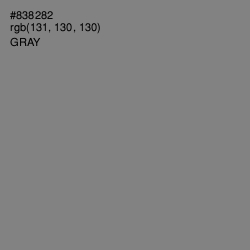 #838282 - Gray Color Image