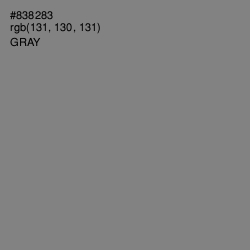 #838283 - Gray Color Image
