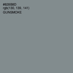 #828B8D - Gunsmoke Color Image