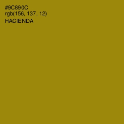 #9C890C - Hacienda Color Image