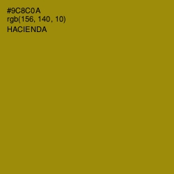 #9C8C0A - Hacienda Color Image