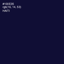 #100E35 - Haiti Color Image