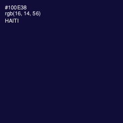 #100E38 - Haiti Color Image