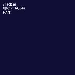 #110E36 - Haiti Color Image