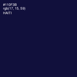 #110F3B - Haiti Color Image