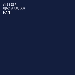 #131E3F - Haiti Color Image