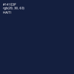 #141E3F - Haiti Color Image
