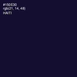 #150E30 - Haiti Color Image