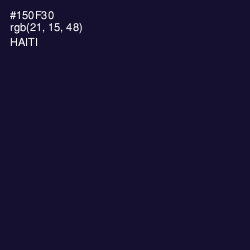#150F30 - Haiti Color Image