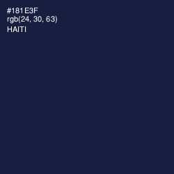 #181E3F - Haiti Color Image