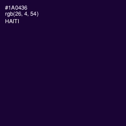#1A0436 - Haiti Color Image