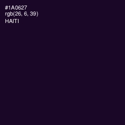 #1A0627 - Haiti Color Image