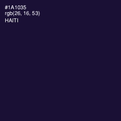 #1A1035 - Haiti Color Image
