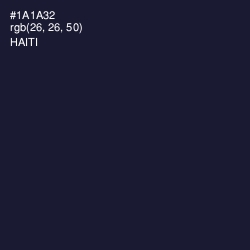 #1A1A32 - Haiti Color Image