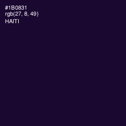 #1B0831 - Haiti Color Image