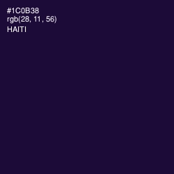 #1C0B38 - Haiti Color Image