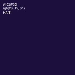 #1C0F3D - Haiti Color Image