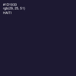 #1D1933 - Haiti Color Image