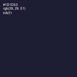 #1D1D33 - Haiti Color Image