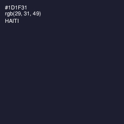#1D1F31 - Haiti Color Image