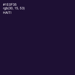 #1E0F35 - Haiti Color Image