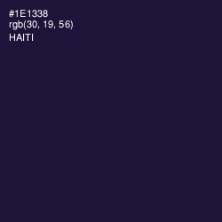 #1E1338 - Haiti Color Image