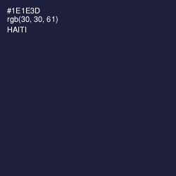 #1E1E3D - Haiti Color Image