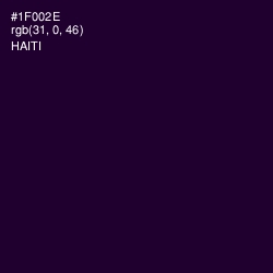 #1F002E - Haiti Color Image