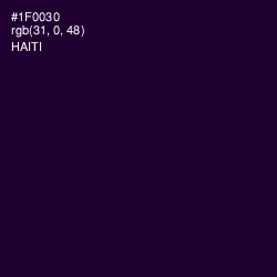 #1F0030 - Haiti Color Image