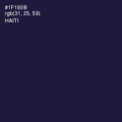 #1F193B - Haiti Color Image