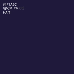 #1F1A3C - Haiti Color Image