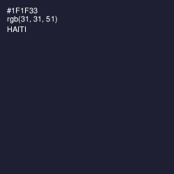 #1F1F33 - Haiti Color Image